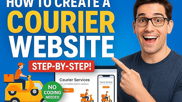 HOW TO BUILD A COURIER WEBSITE IN MINUTES  – NO CODE TUTORIAL FOR BEGINNERS ! #logistics #courier