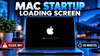 Fake Mac Startup Screen 60 minutes | Apple Loading Bar Prank