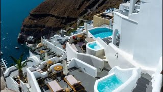 رحلة جذ رخيسة من المغرب الى جزيرة سانتوريني .(اليونان).Santorini , Greece