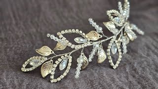 DIY Bridal Vine - Leaf- Headpiece