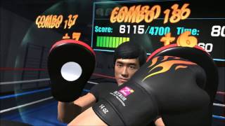 The fastest fist: Virtual reality boxing training 'Virtual reality Workout'
