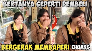 CEWEK MAH DIKASIH COKLAT JUGA SENENG‼️YAUDAH NIH COKLAT BUAT KAMU‼️CHUAKS