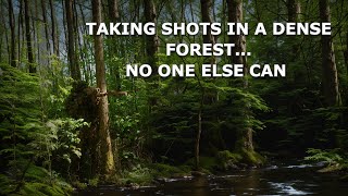 Taking Shots in a dense forest...  Ghillie Sniper