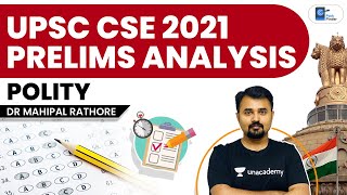 UPSC CSE 2021 l Polity & Constitution Part 6 Prelims Paper Analysis & Discussion #UPSC #Prelims2021