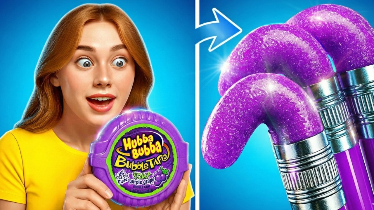 🤯 حيل مدرسية مجنونة لازم تجربها! 😂 أفكار DIY ممتعة وحيل ذكية للصف