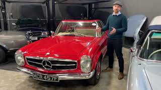 The Ultimate Classic Mercedes-Benz Sl Showroom... 8X Pagodas At Slshop 26Th Feb 2021