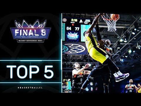 Top 5 Plays | Quarter-Finals | Basketball Champions League 2020/21