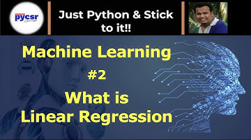 #02 Linear Regression in Machine Learning | PyCSR | Learn Python Online with Pankaj Soni