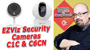 EZVIZ Home Security Cameras C1C and C6CN PT