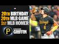 KONNOR GRIFFIN: 20th birthday 🎂, 20th MLB game ⚾️, 1st MLB homer! 🤩 | MLB Highlights