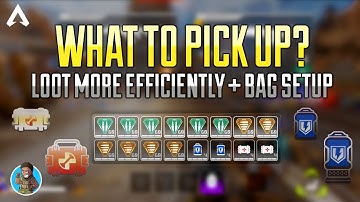 How To Loot FASTER in Apex! Inventory Management /Loot Guide