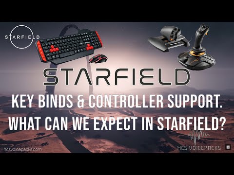 Does Starfield support HOTAS & does it support joysticks?