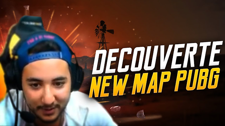 NOUVELLE MAP SUR PUBG !! ► DÉCOUVERTE