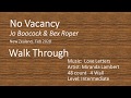 No Vacancy line dance walk through
