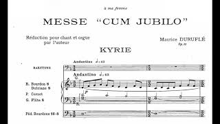 Maurice Duruflé - Messe cum jubilo, Op. 11
