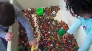 Children Manipulating Objects
