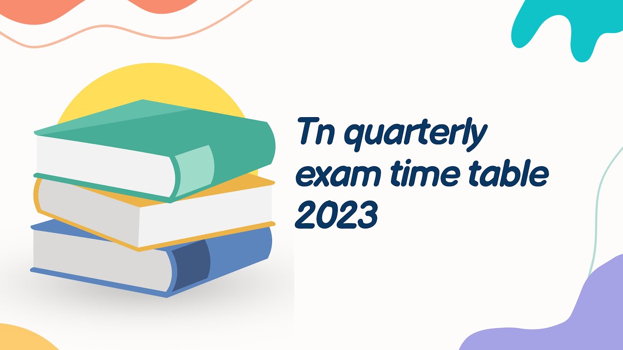 TN Quarterly Exam Time Table 2023 YouTube tn-quarterly-exam-time-table-2023-youtube
