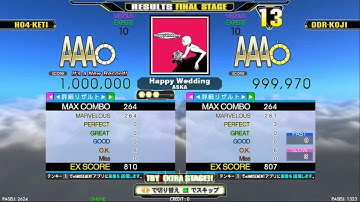 [DDR A] Happy Wedding [Single-EXPERT] 1,000,000 MFC by HO4-KETI