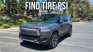 Career Overview Rivian R1S/R1T Find Tire PSI