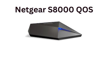 #netgear Netgear S8000 Switch QOS Settings For Routers With QOS