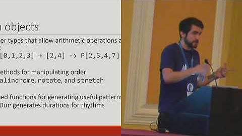 PYCON UK 2017: Programming Music for Performance  Live coding with FoxDot audiofix