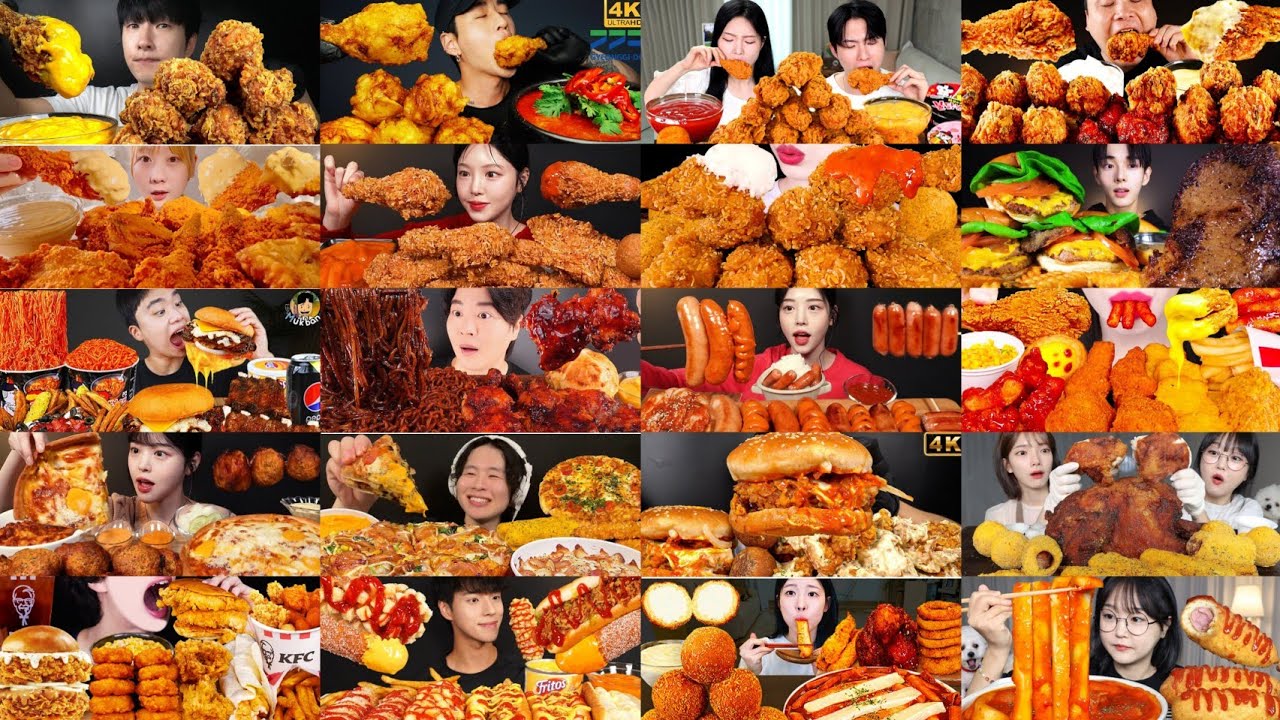 2× SPEED EATING SOUND | KOREAN MUKBANG COMPILATION | ASMR MUKBANG | SPEED MUKBANG | ASMR SPICY FOOD