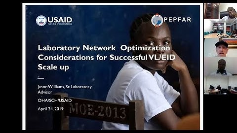 April 2019 LabCoP ECHO Session: Laboratory Network Optimisation