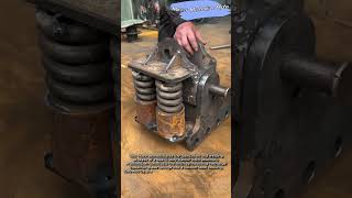 DIY Tractor Hitch Assembly and Welding #worker #process #tractorloverzz #cnc #farmlife