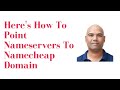 How To Point The Nameservers To Namecheap Domain | Connect Namecheap With Hostgator | CM Manjunath 1