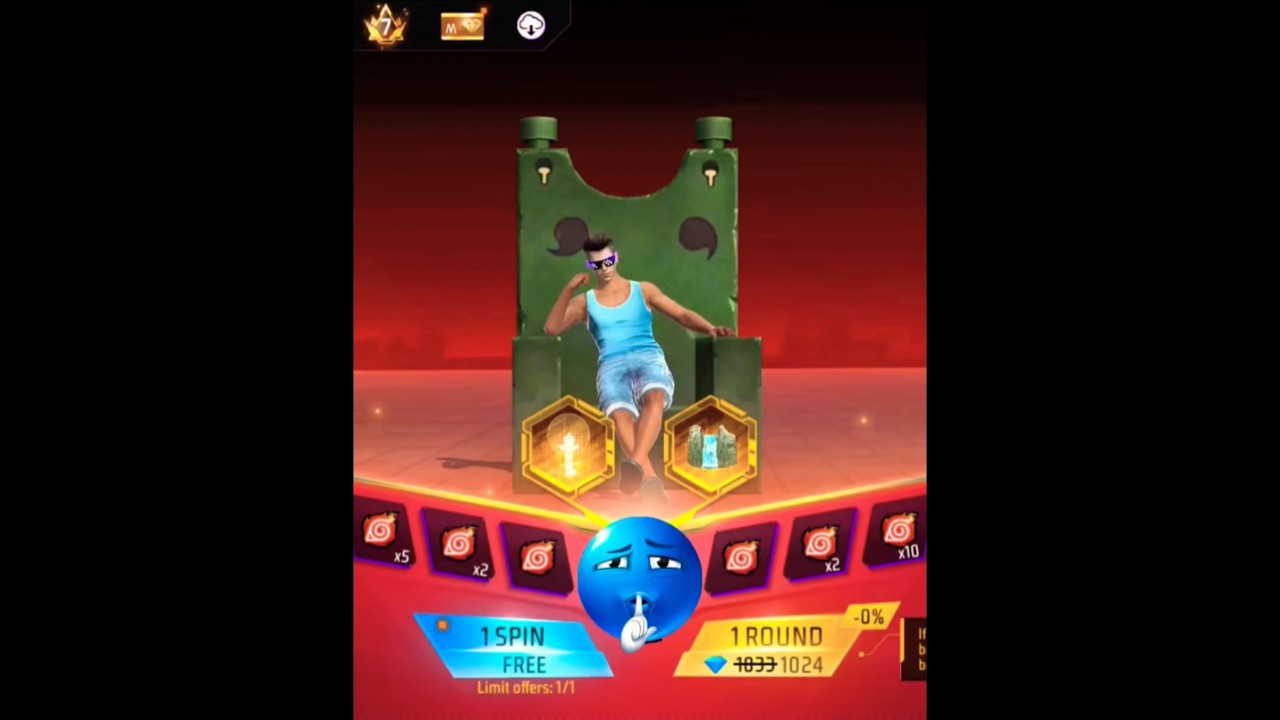 only free spin trick😱😱 new event spin trick 