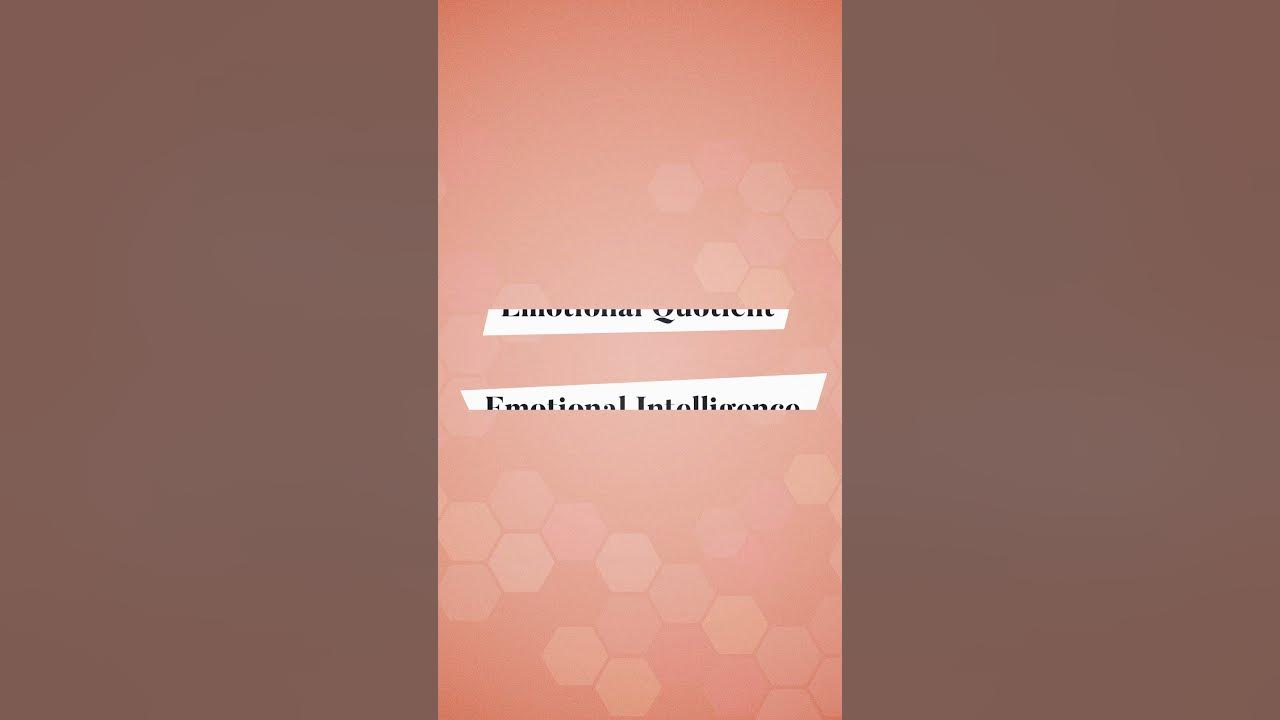 What Is Emotional Intelligence? What Is Emotional Intelligence?
