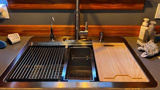 Tuscany Acadian Sink Installation