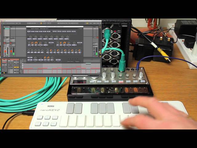 Expert Sleepers ESX-8MD MIDI demo - YouTube