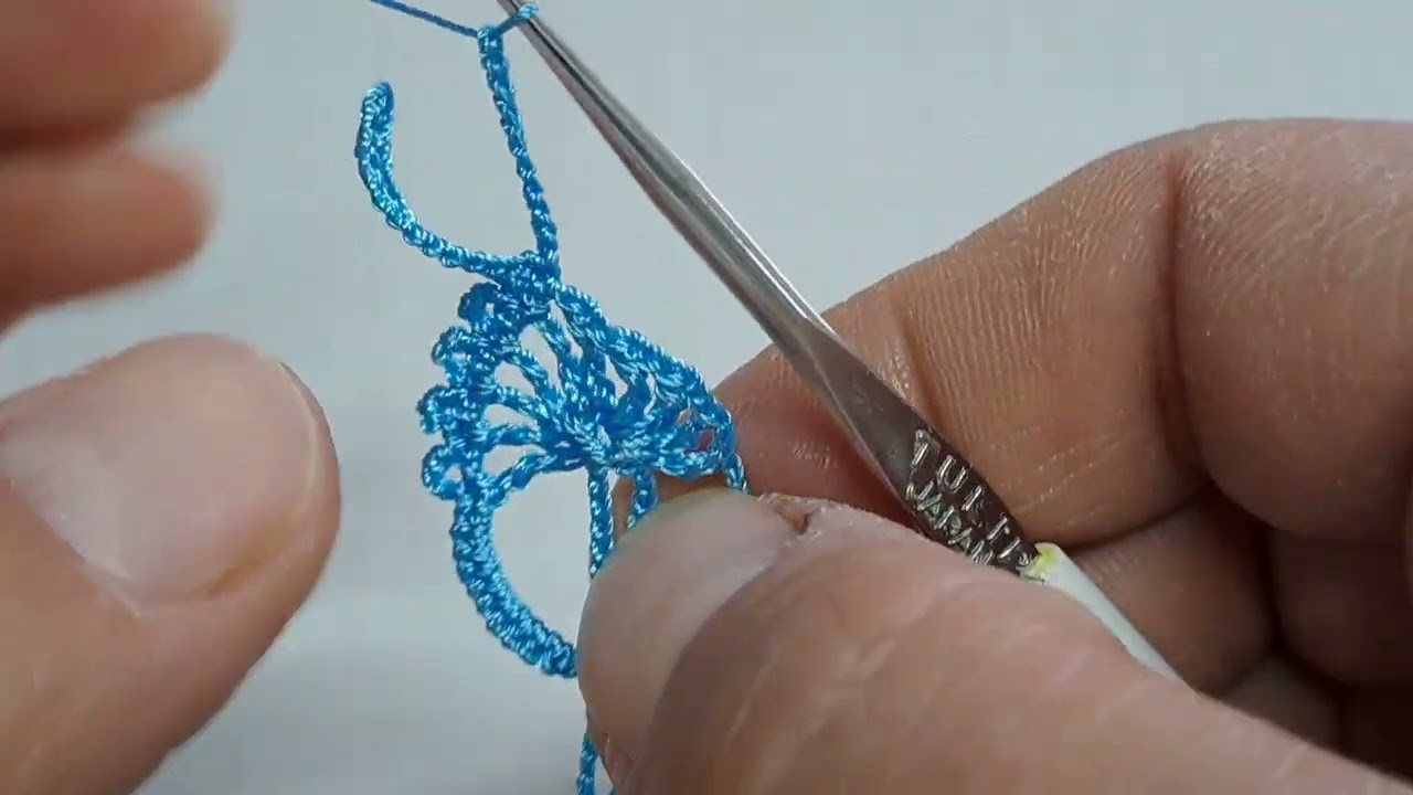 41. Havlu kenarı ve uç danteli olarak kullanacağınız bir model .