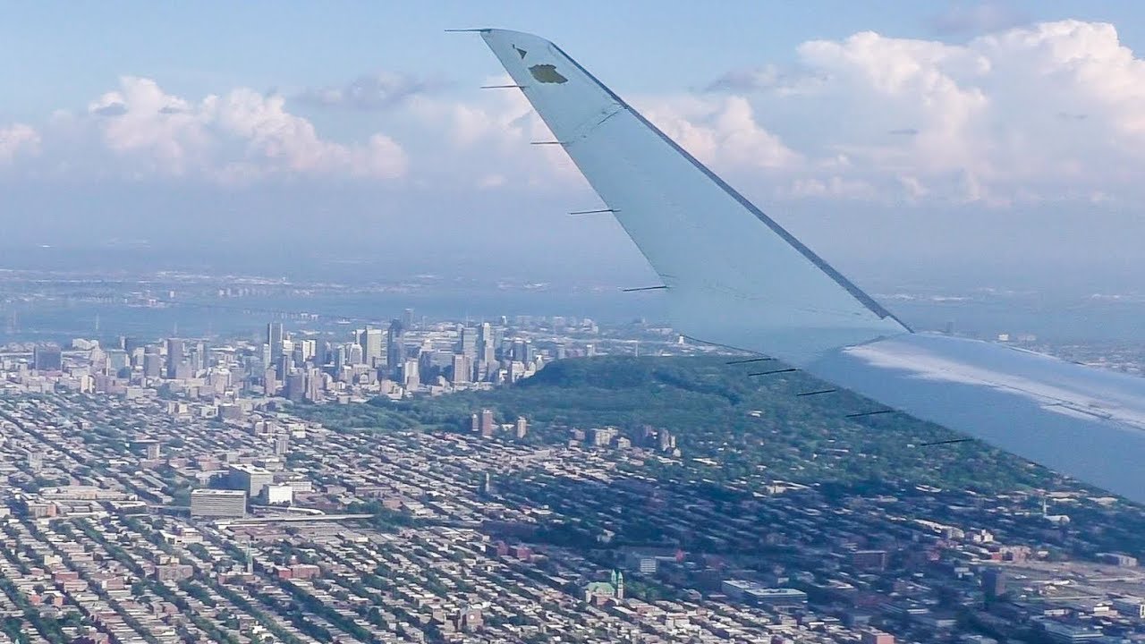 Air Canada Express CRJ-705 Windy Approach and Hard Landing at Montreal-Trudeau