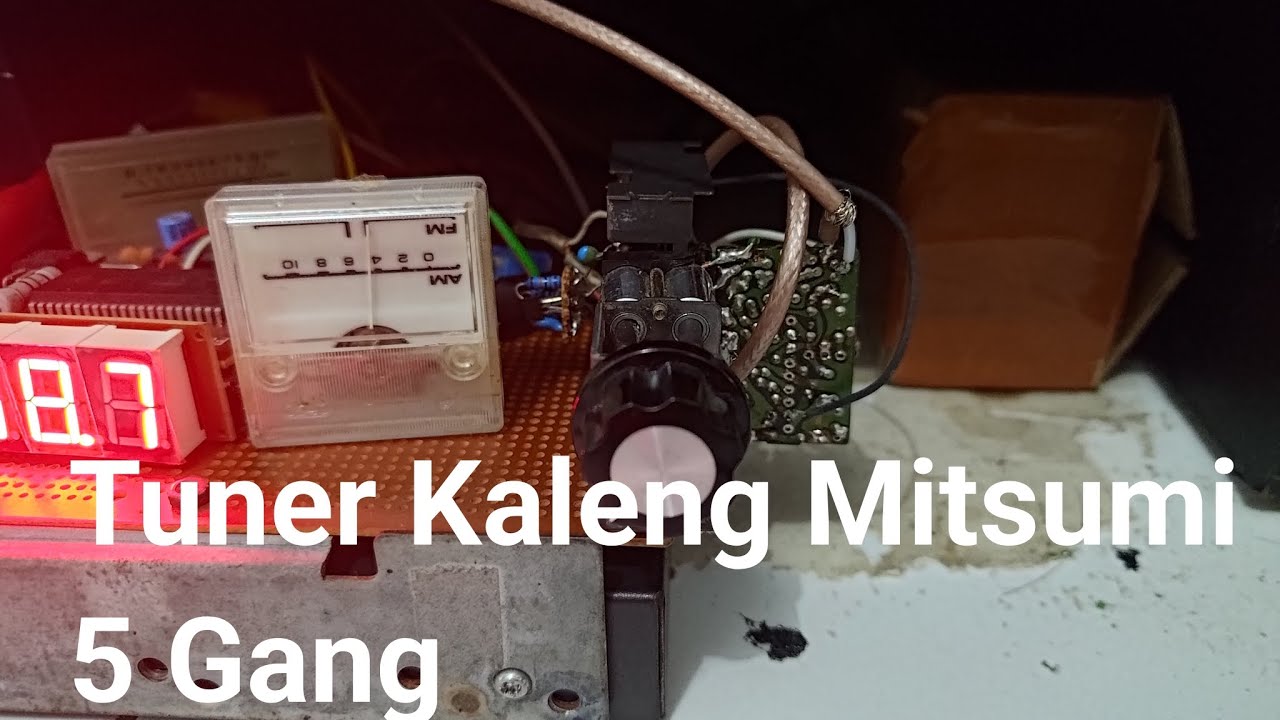 Tes tuner kaleng mitsumi 5 gang