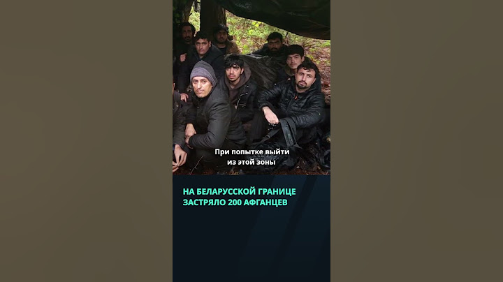 На беларусско польской границе застряли около 200 афганцев  #беларусь #новости #граница  #польша