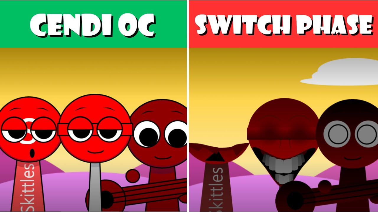 Sprunki Cendi OC New Update Switch Phase