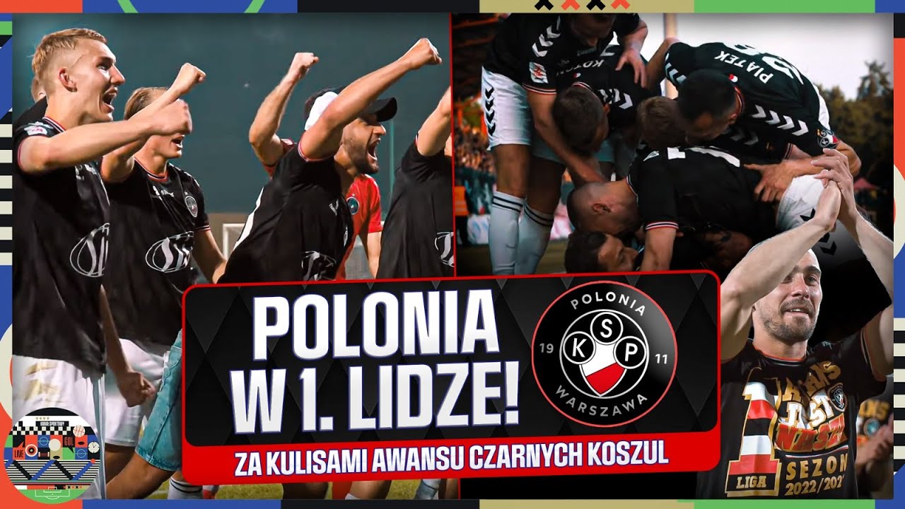 POLONIA WARSZAWA AWANSOWAŁA DO I LIGI! KULISY WIELKIEJ FETY PRZY KONWIKTORSKIEJ
