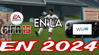 FIFA 13 EN LA WII U ES MUY BUENO !!!! - Gameplay 4K 2024