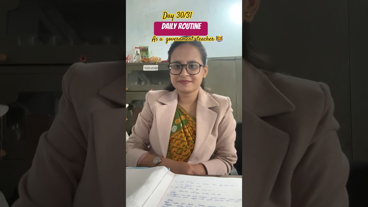 Day 30/31 daily routine🦋