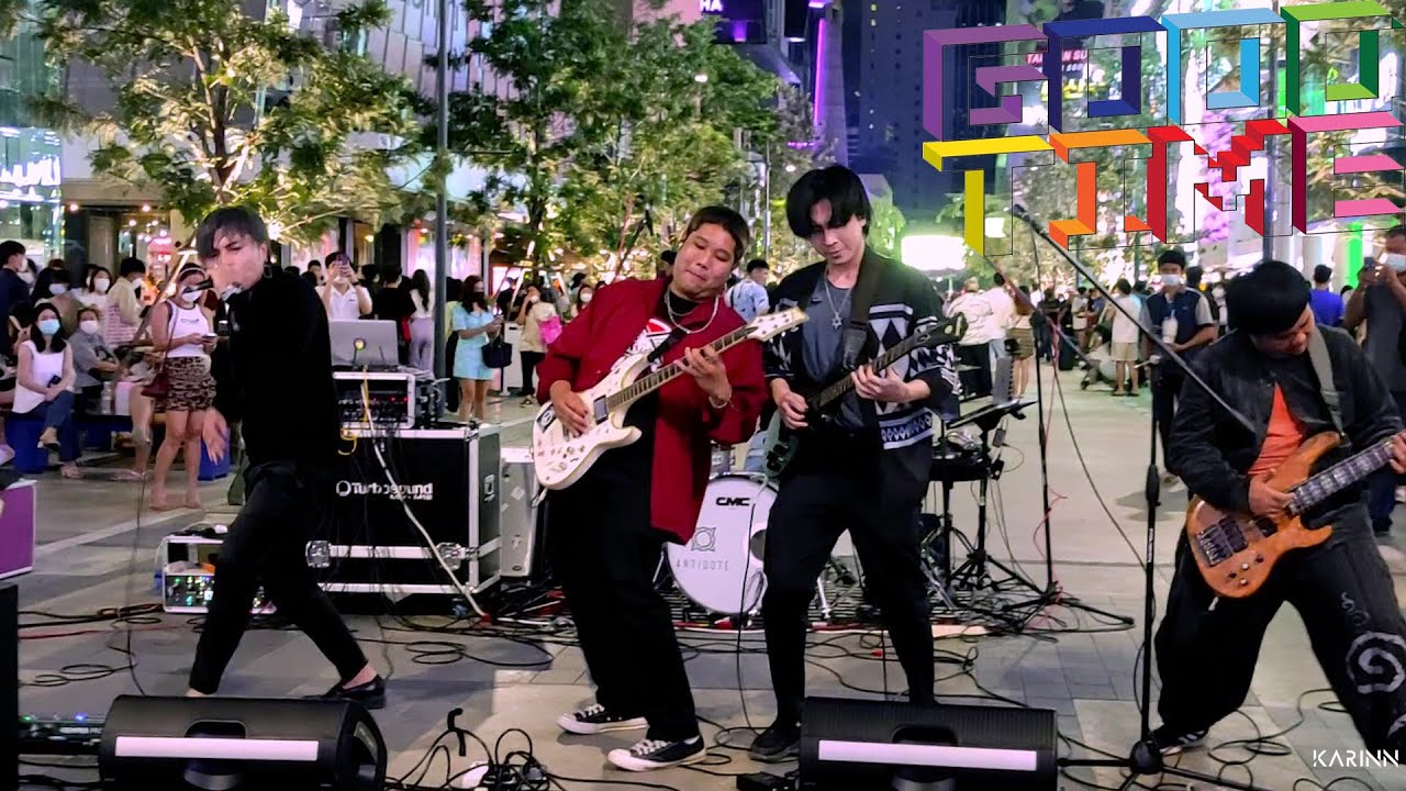GOOD TIME - KARINN [Live in Siam Square Walking Street] - YouTube