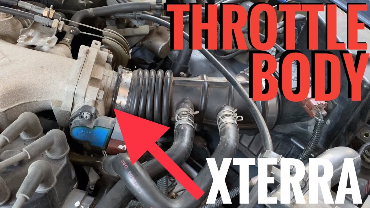 How To Clean Xterra / Frontier / Pathfinder Throttle Body YouTube