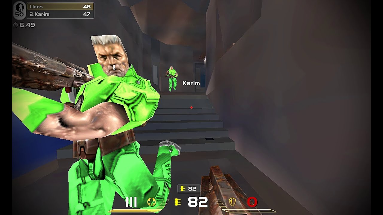 Quake Live: lens vs FFA