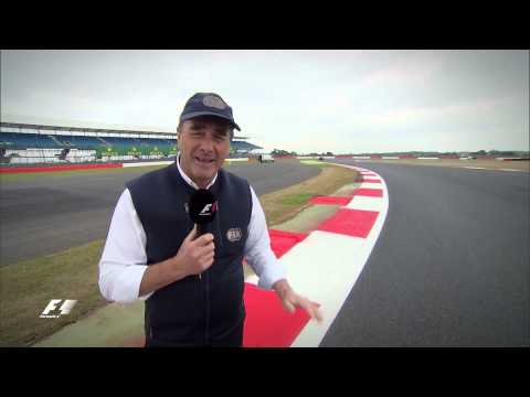 Nigel Mansell's Key Corners at Silverstone