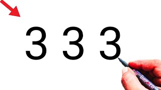 How To Draw Sheep From 3333 Number Easy Sheep Drawing Number Drawing