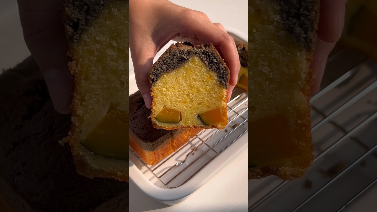 가을느낌 가득! 단호박파운드🎃✨️ 