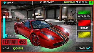 Ultimate Car Driving Simulator - FERRARI 458 ITALIA - MOD/Unlimited Money Glitch - Android Game #5 screenshot 4
