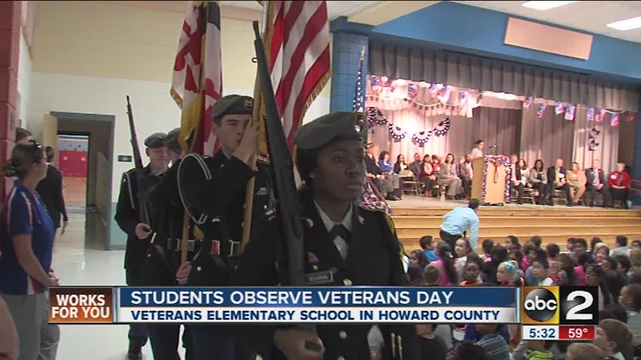 School named for veterans honors them on Veterans Day