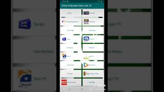 Open Streams Live TV App for Android screenshot 5
